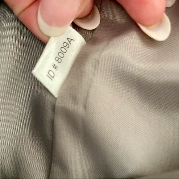 Stunning Ann Taylor Metallic Gray Women's Sweater/Silk Pants Set Size: XS 2P - Picture 17 of 17